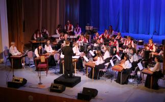 Оркестр белорусских народных инструментов Витебского музыкального колледжа выступил на сцене областной филармонии